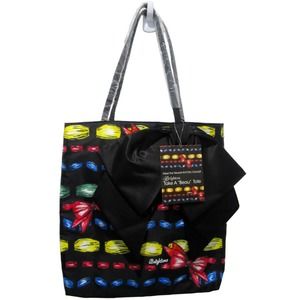 Brighton Take A Beau Shoulder Bag Tote, Art-Chic Carryall Purse, Bows, NWT NEW